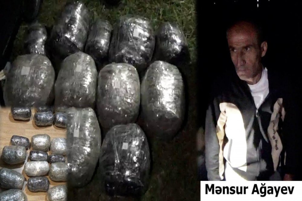 Astarada kecirilen emeliyyatda 23 kq narkotik askar olunub