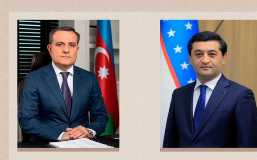 Azerbaycan ve Ozbekistan XIN bascilari bolgede tehlukesizlik meselesini muzakire edibler