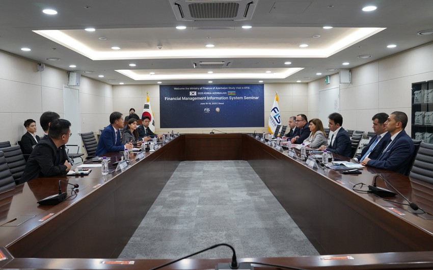 Azerbaycan Koreyanin maliyye idareetme informasiya sistemi ile tanis olub