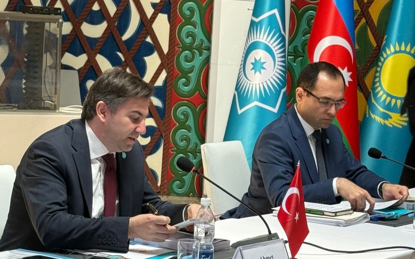 Azerbaycan TDT olkelerinin Kend Teserrufati Nazirlerinin IV Toplantisina qatilib