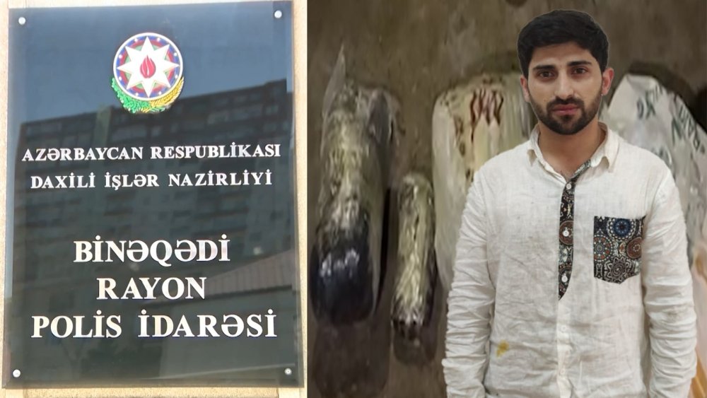 Narkokuryerlik eden tiktoker saxlanilib
