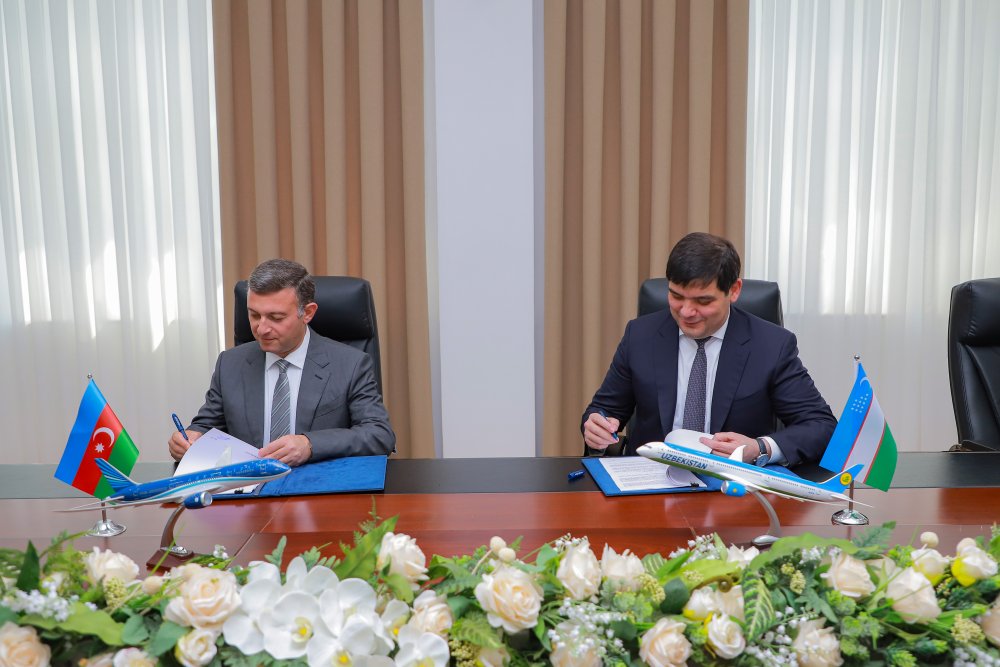 AZAL ile “Uzbekistan Airways” arasinda kod-serinq muqavilesi imzalanib