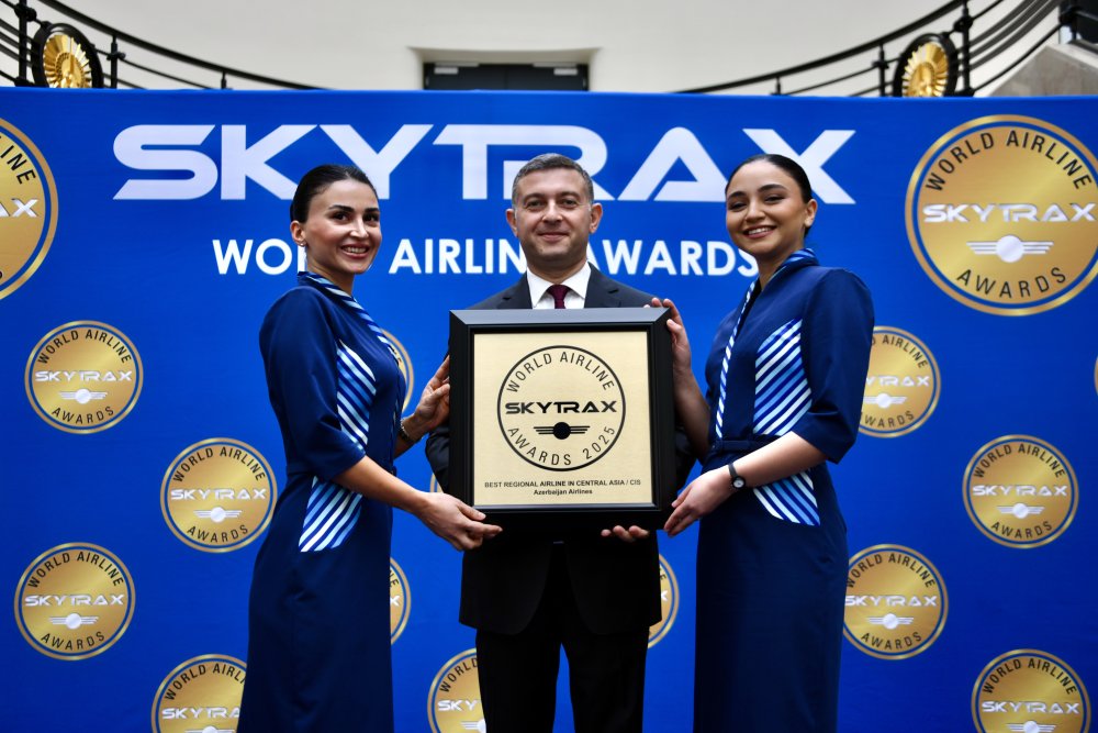 “Skytrax” AZAL-i yeniden Merkezi Asiya ve MDB-nin en yaxsi regional aviasirketi elan etdi