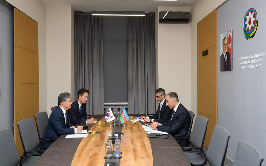 Azerbaycan-Cenubi Koreya Birge Komissiyaninin novbeti iclasi kecirilecek