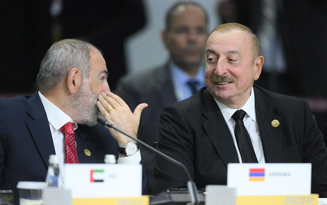 Ilham Eliyevle Pasinyan Dubayda gorusecek?