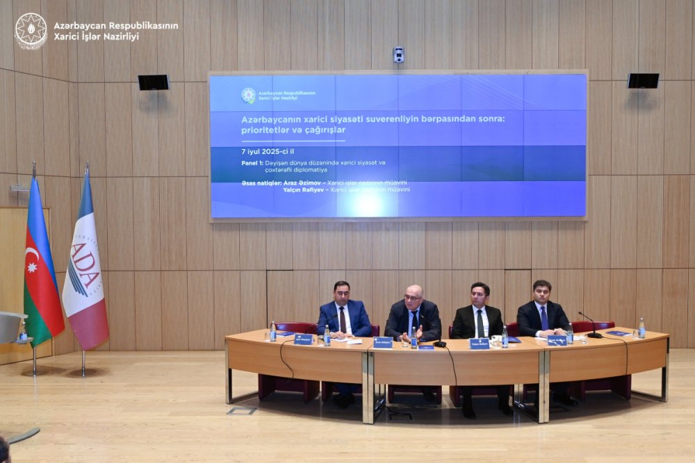 Diplomatik xidmet orqanlari rehberleri postmunaqise dovrunun realliqlarini muzakire edib