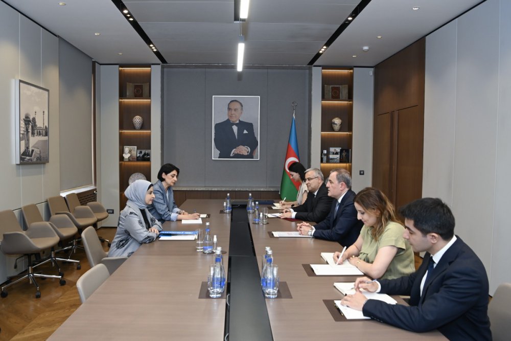 UNICEF-in numayendesinin Azerbaycandaki diplomatik missiyasi basa catib