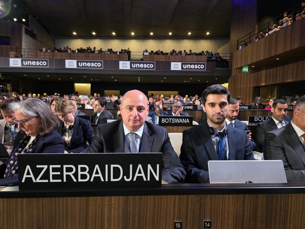 Azerbaycan UNESCO-nun Umumdunya Irs Komitesinin 47-ci sessiyasinda istirak edir