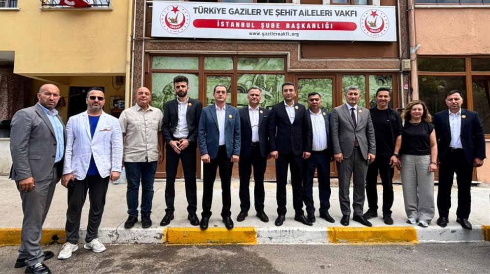 Azerbaycanli qazi jurnalistler Turkiye Qaziler Veqfinde - FOTOLAR