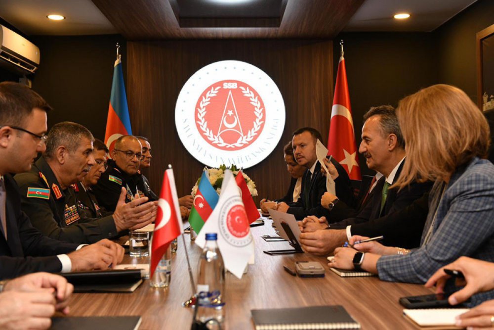Zakir Hesenov Haluk Gorgunle gorusub