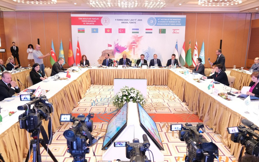 Azerbaycan numayende heyeti TDT Turizm nazirlerinin toplantisinda temsil olunub