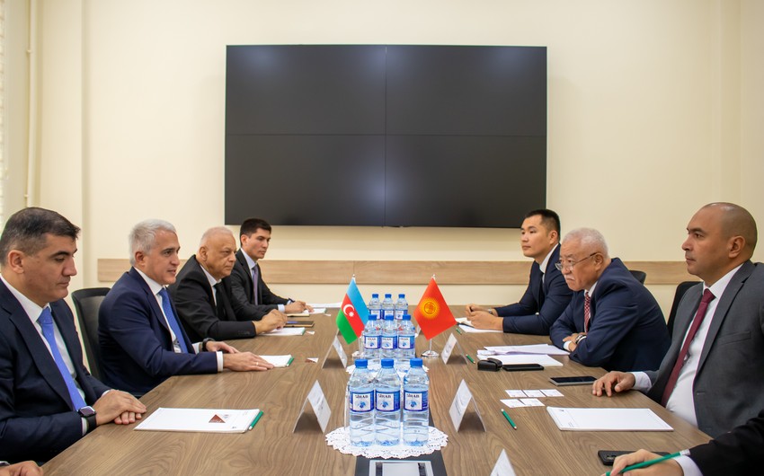 Azerbaycan ve Qirgizistan enerji sektorunda emekdasliq imkanlarini muzakire edib