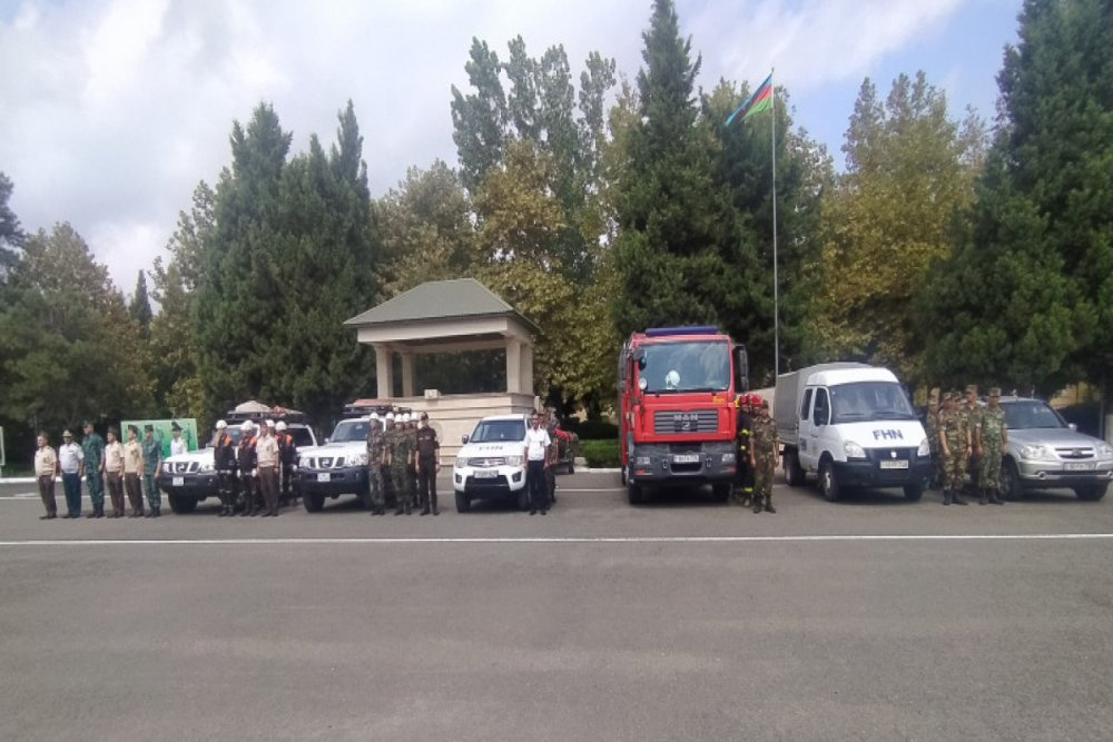 FHN DSX-nin “N” sayli herbi hissesinde telim kecirib