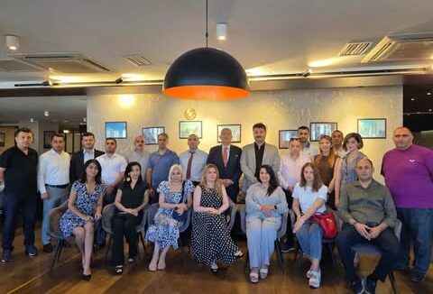 Baki KTM-in teskilatciligi Azerbaycan media numayendeleri ile gorus kecirildi -FOTOLAR