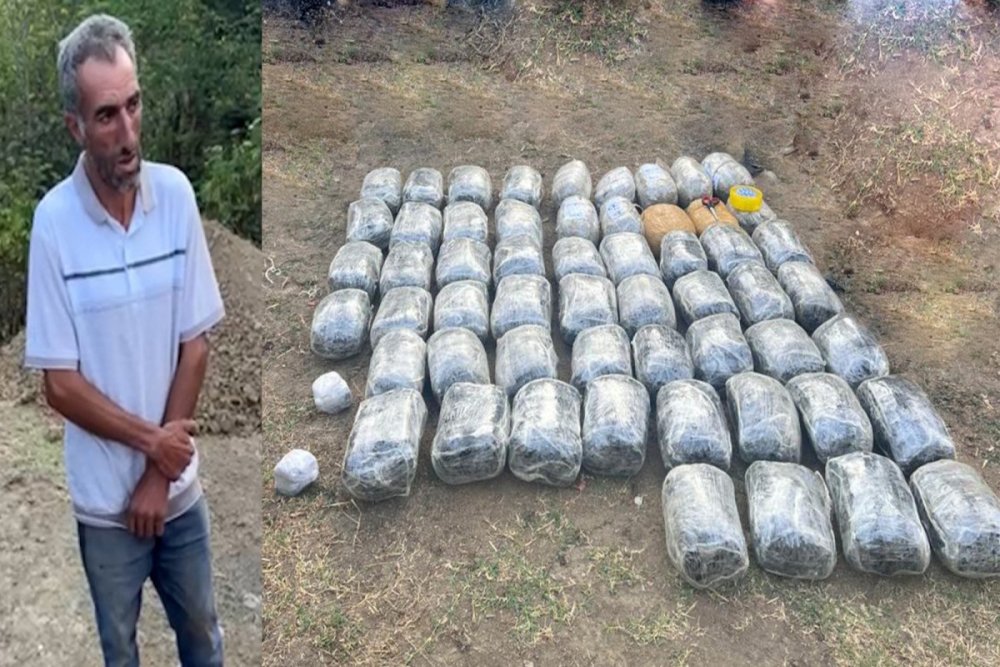 Lenkerandan olkeye qacaqmalciliq yolu ile 62 kq narkotik getirmekde subheli bilinen sexs hebs edilib - VIDEO