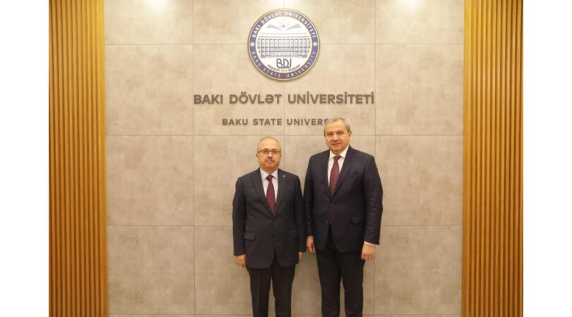 Turkiyenin Azerbaycandaki sefiri BDU-da olub
