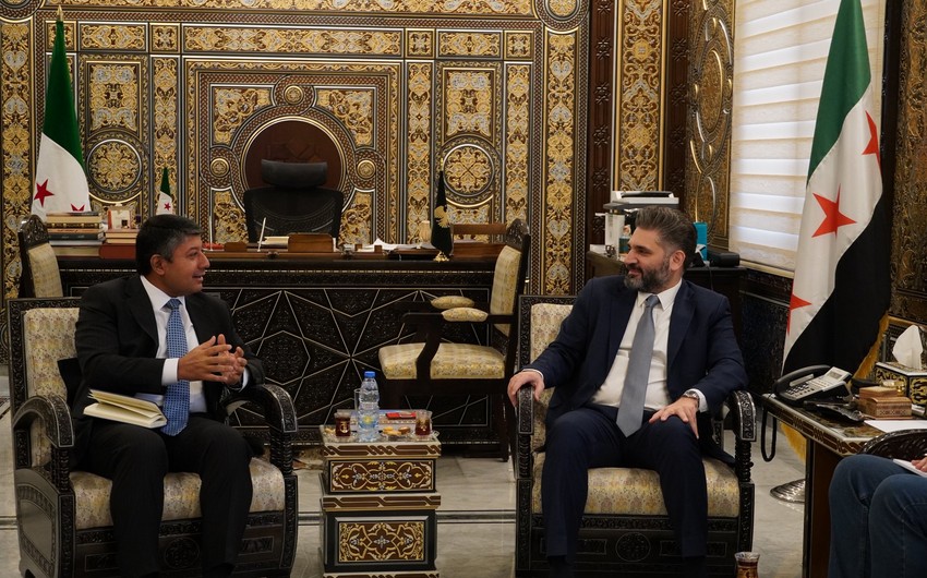 Azerbaycanla Suriya arasinda medeniyyet sahesinde birbasa temasin qurulmasina dair raziliq elde olunub