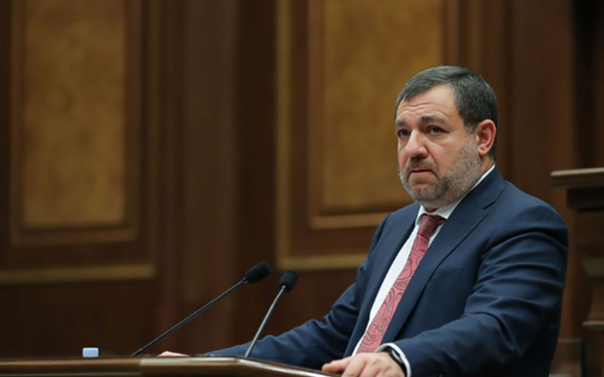 Ermenistanin Ali Mehkeme Surasinin kecmis sedri azadliqdan mehrum edilib