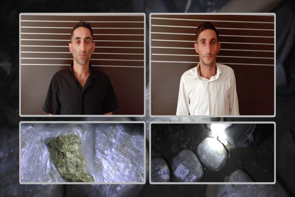 Yardimlida Iran vetendasindan narkotik elde etmekde subheli bilinen sexsler saxlanilib