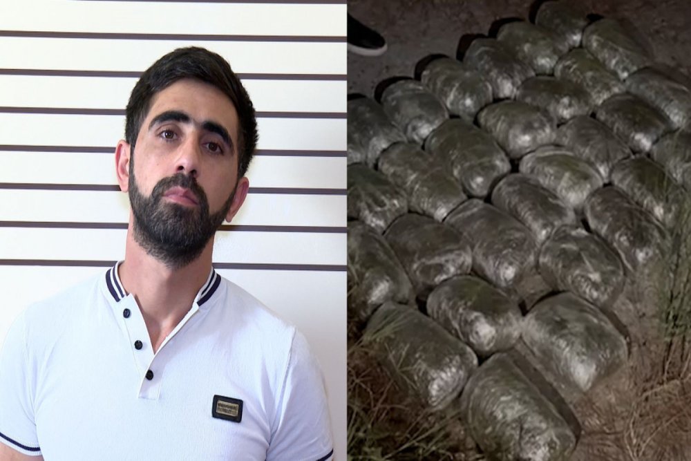 Qaradagda 34 kq-dan artiq narkotik vasite qanunsuz dovriyyeden cixarilib - VIDEO