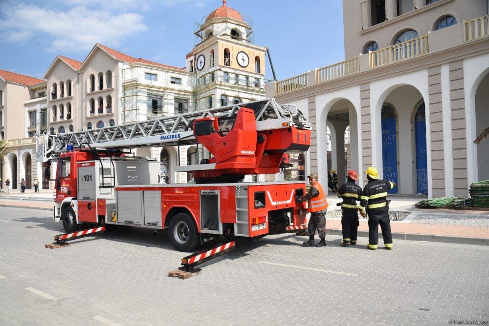 FHN “Sea Breeze Resort” istirahet ve yasayis kompleksinde telim kecirib