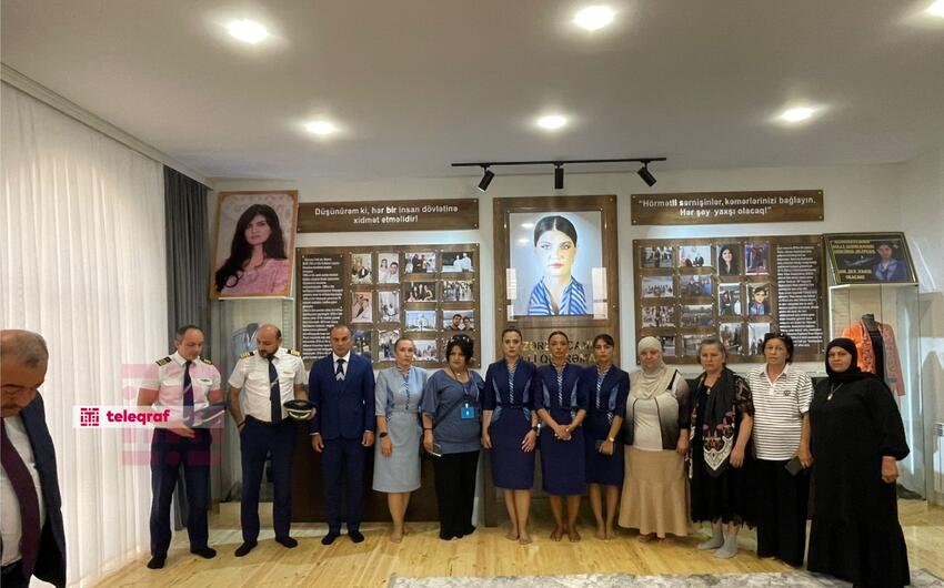 Milli Qehreman Hokume Eliyevanin xatire muzeyinin acilisi oldu - FOTO