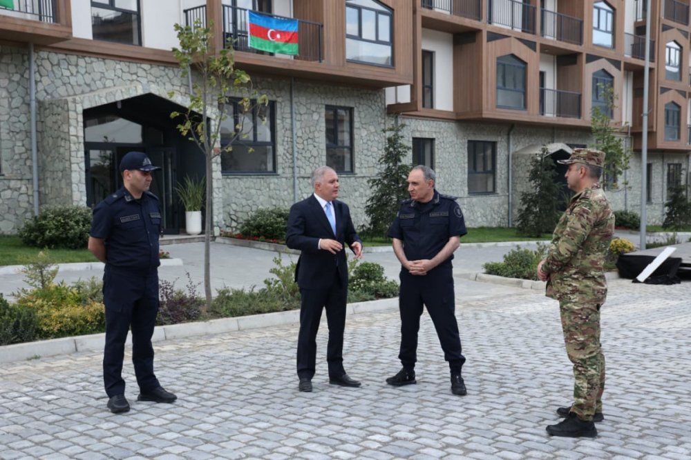 Bas prokuror Lacin, Qubadli, Cebrayil ve Kelbecer rayonlarinda olub