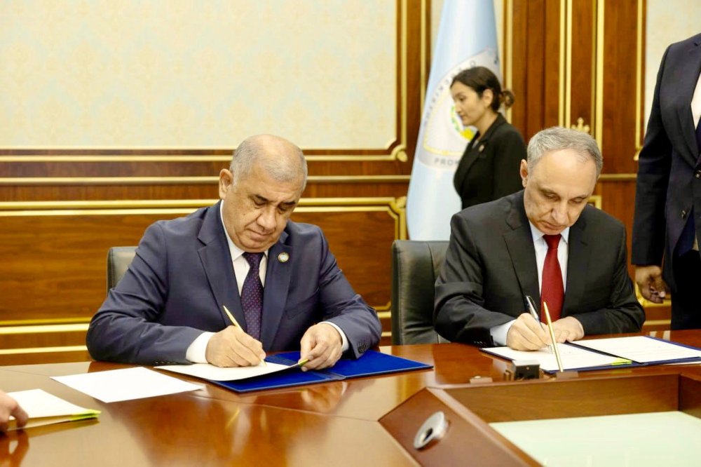 Azerbaycanla Ozbekistan arasinda "Emekdasliq Proqrami” imzalanib