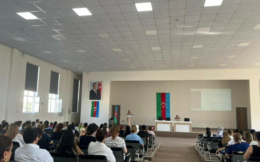 FHN-in Sumqayit Regional Merkezi mulki mudafie kurslari kecirdi