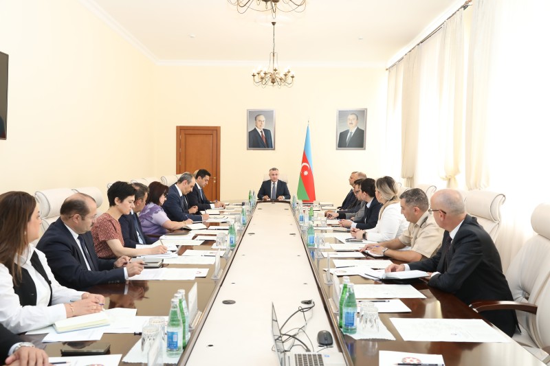 “Isgaldan azad edilmis erazilerde tibbi xidmetin teskili” ile bagli Isci qrupunun ilk iclasi kecirildi