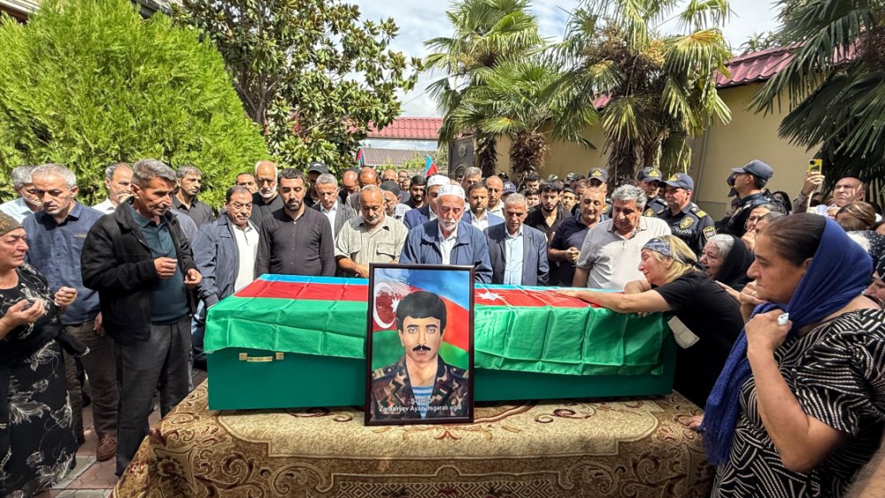 Itkin sehid Ayaz Zerbaliyev Goycayda defn edilib