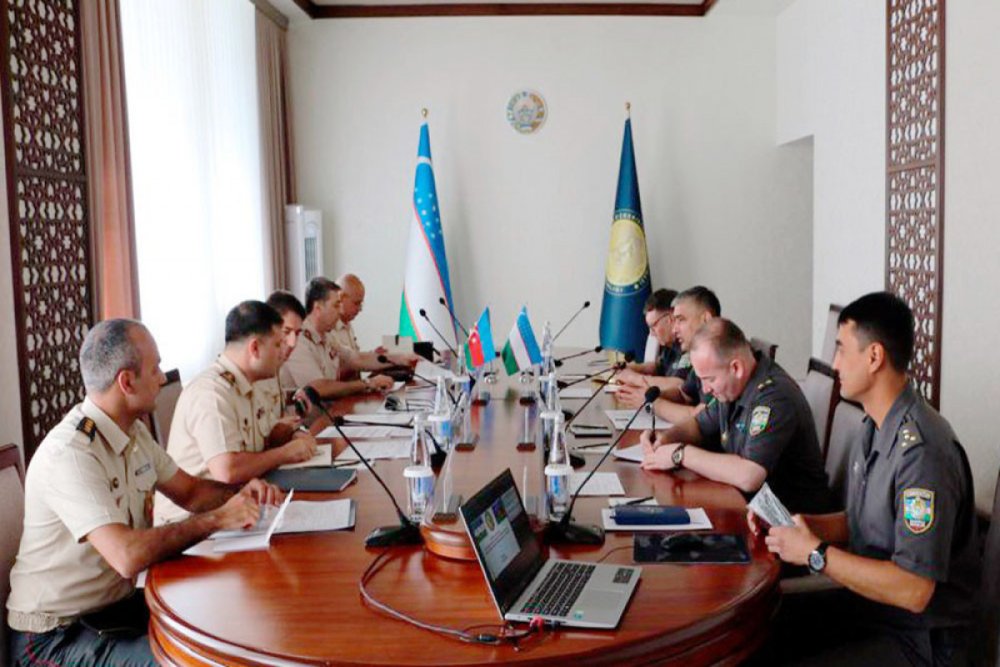 Daskendde Azerbaycan-Ozbekistan ikiterefli herbi emekdasliq plani muzakire edilib