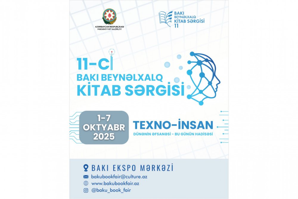 XI Baki Beynelxalq Kitab Sergisinde 41 xarici teskilat istirak edecek  
