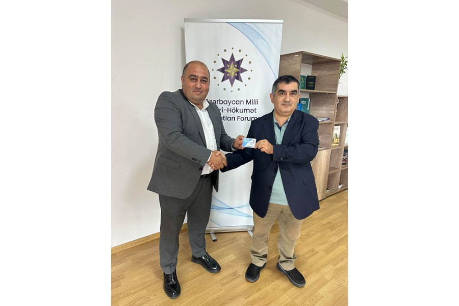 QHT Azerbaycan Milli QHT Forumunda uzvluk vesiqesini yeniledi