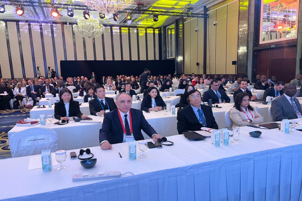 Kamran Eliyev Sinqapurda Beynelxalq Prokurorlar Assosiasiyasinin konfransinda istirak edir