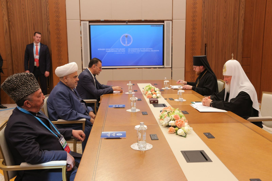 Allahsukur Pasazade Astanada bir sira gorusler kecirib