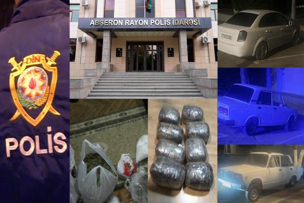 Abseronda polisin kecirdiyi emeliyyatlarda 14 nefer saxlanilib