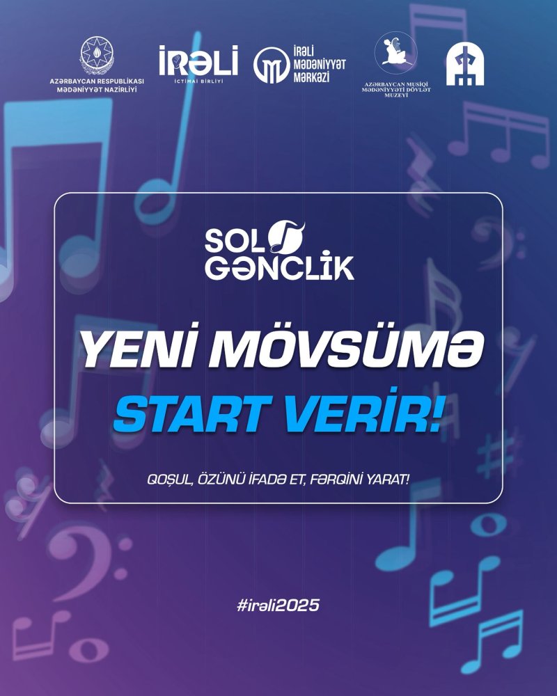 “Solo Genclik” layihesi yeni movsume start verir