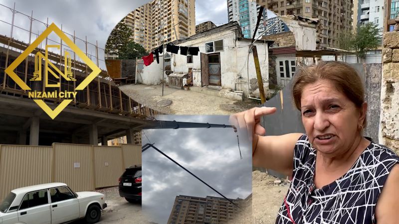 "Nizami City" bizi cana yigib, basimiza oyun acir": Vetendasin evi gorun ne hala dusdu - Qalmaqal (VIDEO)