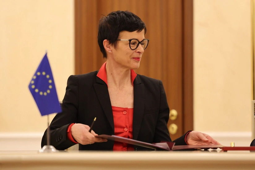 Marta Kos Azerbaycandan sonra Ermenistana gedecek