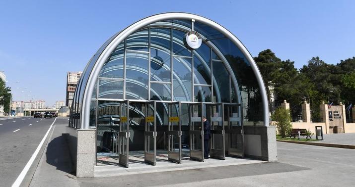 "Baki Metropoliteni”: “B-04” stansiyasinin dord cixisindan ikisi tam insa edilib