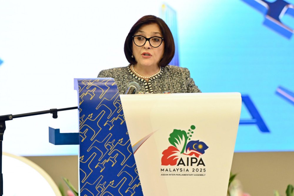 Milli Meclisin sedri AIPA-nin 46-ci Bas Assambleyasinda cixis edib