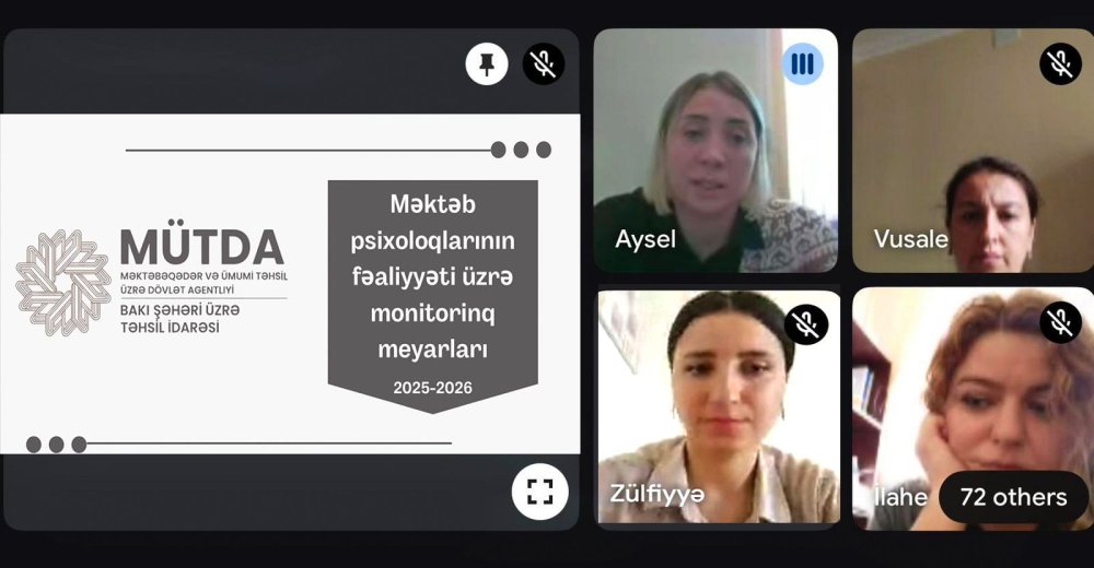 Psixoloqlarla gorus kecirilib