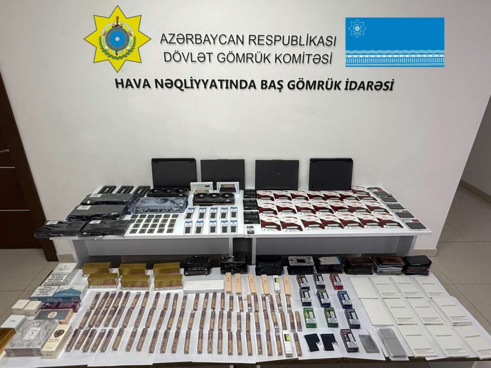 Muxtelif nov mallarin gomruk serhedinden qanunsuz yolla kecirilmesinin qarsisi alinib