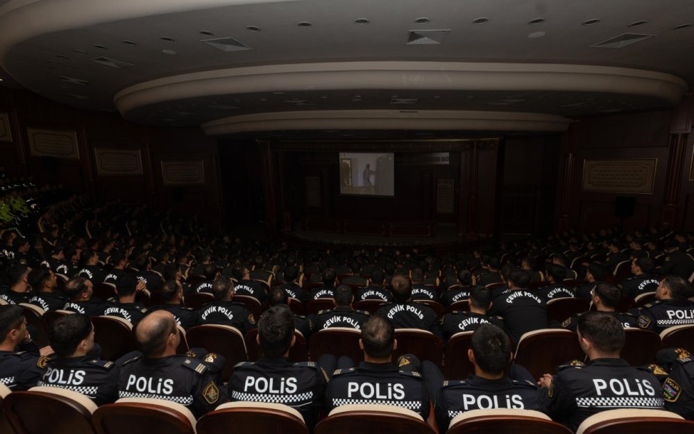 Daxili Isler Nazirliyinde Anim Gunune hesr olunmus tedbir kecirildi - VIDEO