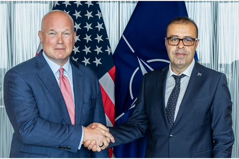 Cefer Huseynzade ABS-nin NATO-daki daimi numayendesi ile gorusub