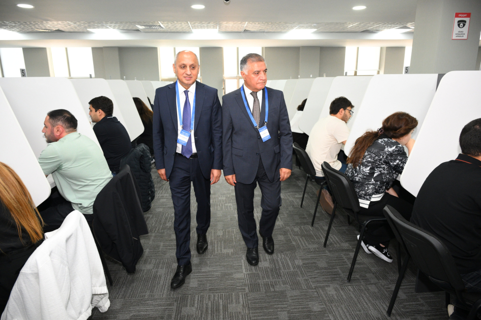 Prokurorluq orqanlarina qulluga qebulla bagli elan edilmis musabiqenin test imtahaninin neticeleri aciqlanib