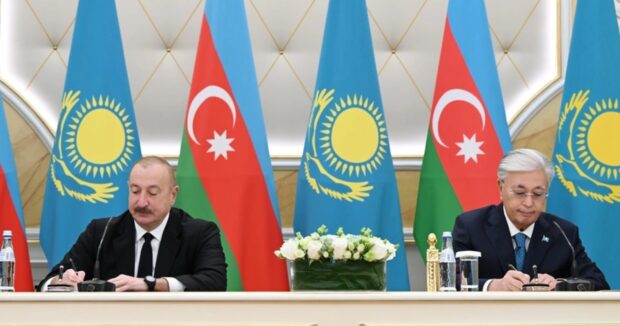 Azerbaycan-Qazaxistan munasibetlerinde yuksek seviyyeli etimad muhiti movcuddur