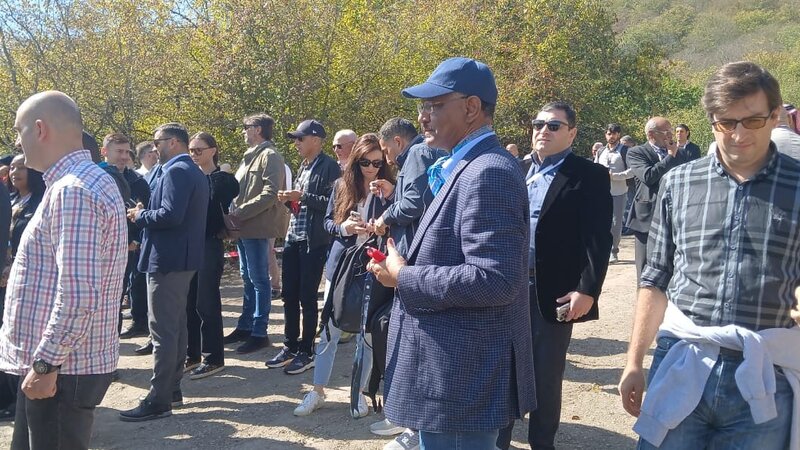 Itkin dusmus sexslerle bagli beynelxalq konfrans istirakcilarinin Agdereye seferi baslayib