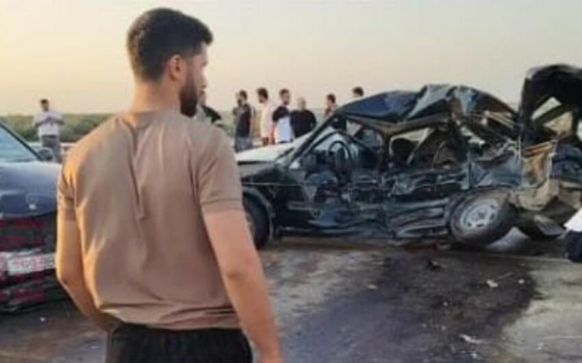 Bilesuvarda agir qeza - 3 nefer yaralandi